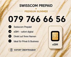 Swisscom Prepaid Premium Nummer