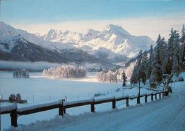 SILVAPLANA im Winter - Auto
