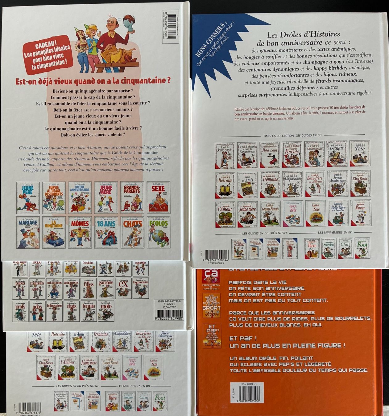 Fumetti: 5 bds anniversaire – Usato da Moutier venduto da lebadin 1