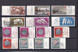 CH Briefmarken Lot "Anhänger"