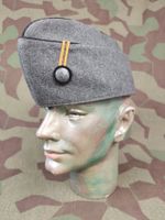 Feldmütze Ord. 1949/72 Oberleutnant grober Stoff, Grösse 59