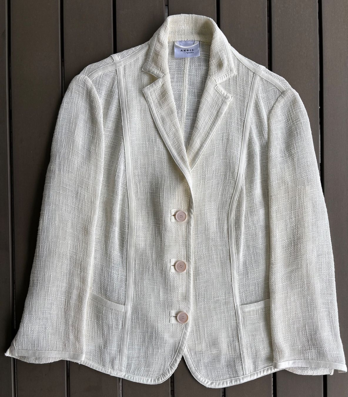 Akris Giacche: Akris Punto Blazer, Gr. 42, beige – Usato da Ebnat-Kappel venduto da Molton 2