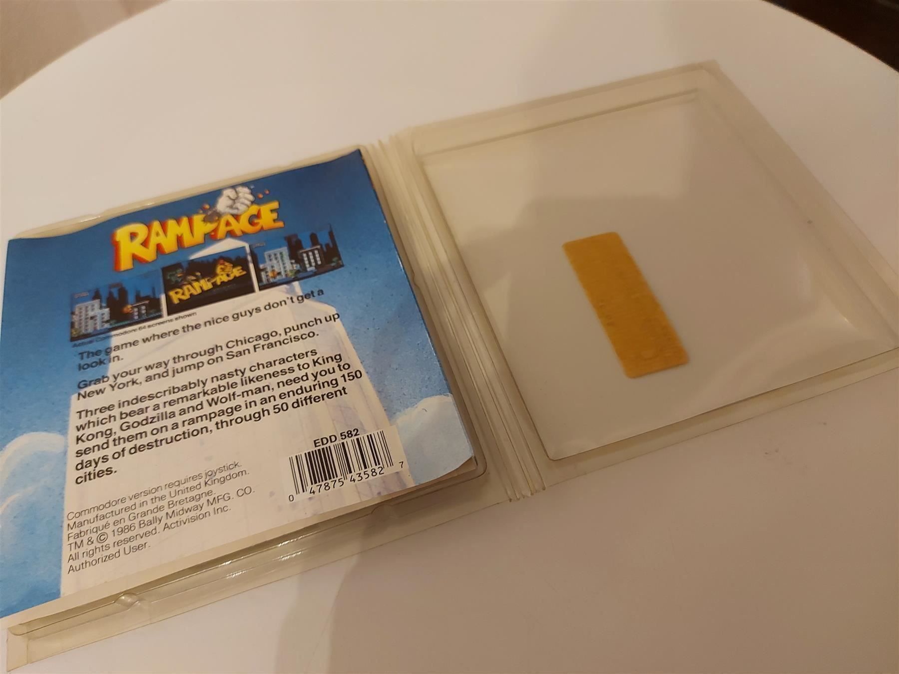 PCs: Rampage Commodore 64 C64 ohne Spiel – Gebraucht aus Aarau von Kaesekuchen2000 1