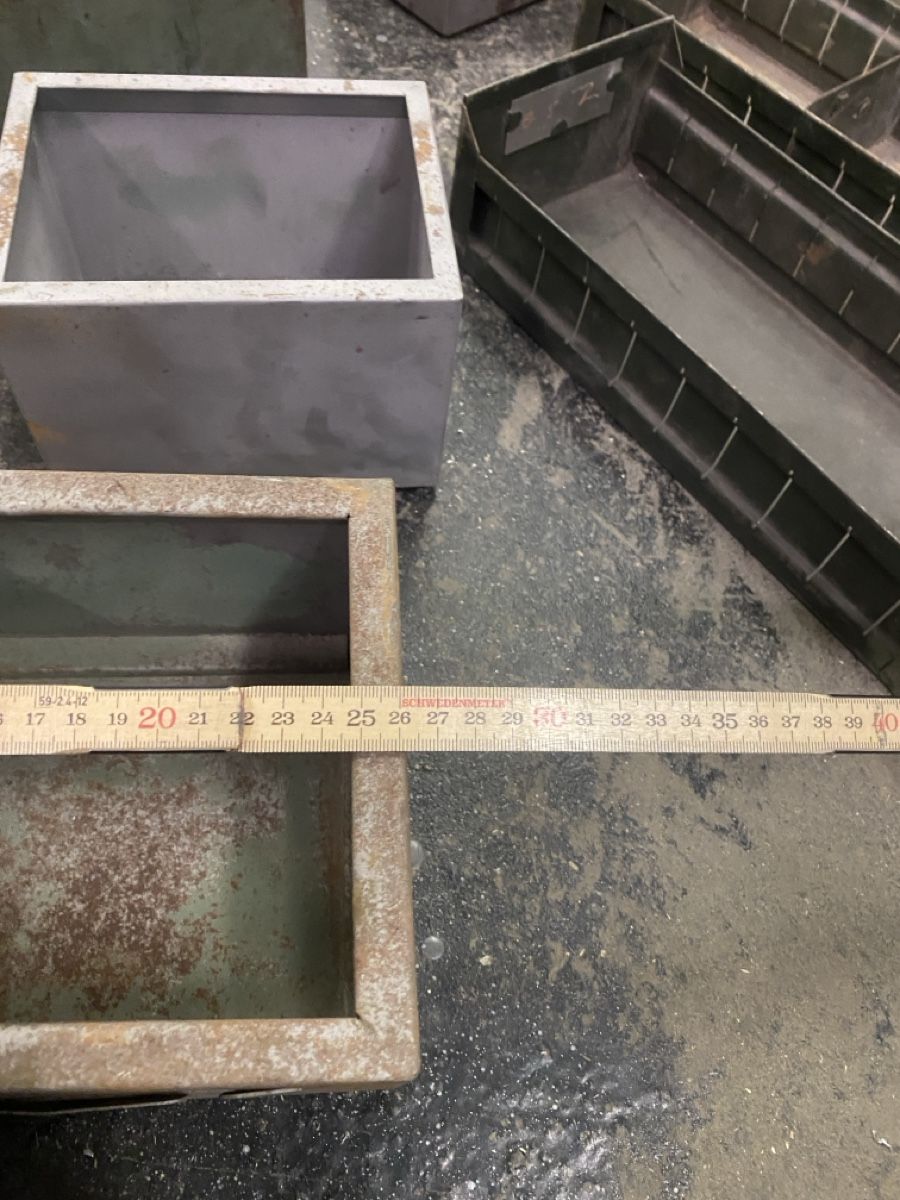 Casse di trasporto: Mega Posten vintage Metallkisten – Usato da Wabern venduto da HK-Design 6