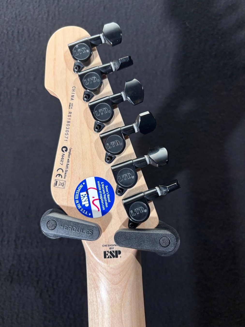 Esp Strumenti musicali: ESP LTD SN-200 FR Black – Nuovo e nell'imballaggio originale da Kaiserstuhl AG venduto da GTM-Kaiserstuhl 3