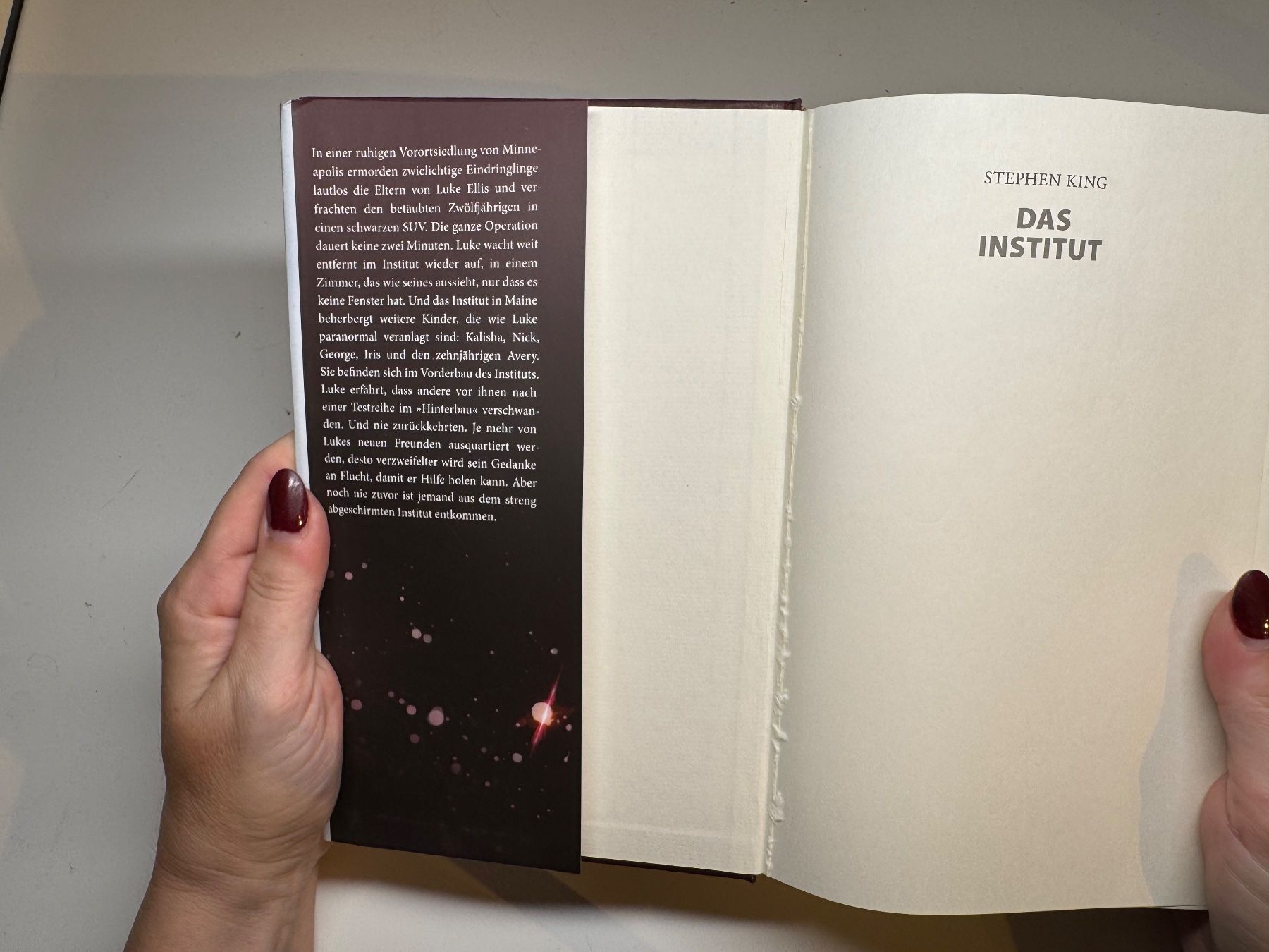 Libri: ROMAN: Stephen King, Das Institut – Usato da Grosswangen venduto da Deutsche_Romane 2