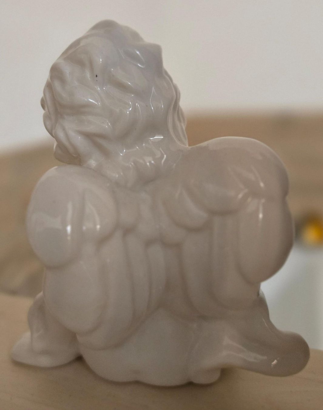 Figuren: Süsser Engel sitzend Deko Figur  Top Zustand – Neu (gemäss Beschreibung) aus Rheinsulz von Gilea 1