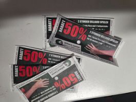 BILLIARD CENTER WALLISELLEN 50% Rabatt Billard Center