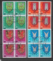 Viererblockserie Pro Juventute 1981 J277-J280 ET 26.11.1981