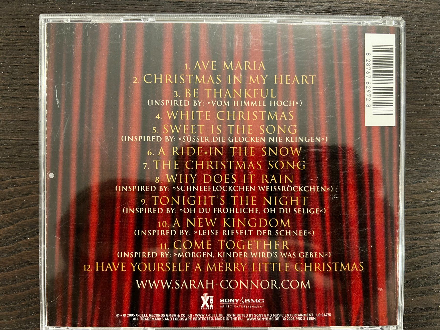 CDs: Sarah Conner - Christmas in My Heart – Gebraucht aus Zürich von MusikFreunde 1
