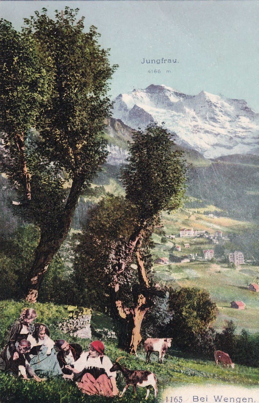 Cartoline postali: Bei Wengen N° 1165 – Usato da Cormoret venduto da Pascalll2001