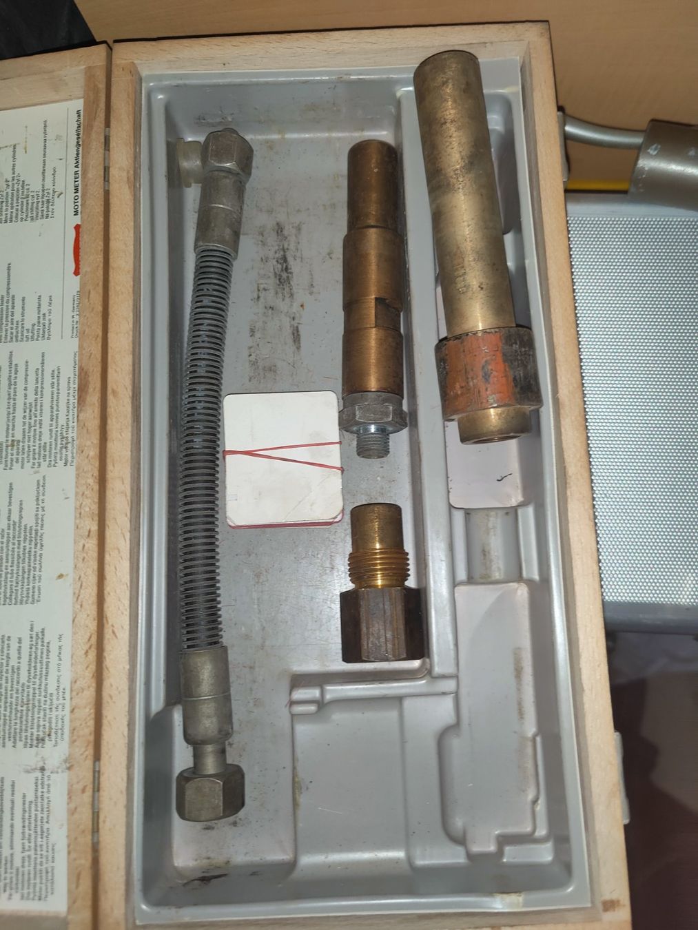 Misurare: MOTOMETER kompressionsdruckschreiber – Usato da Winterthur venduto da der-SIMER 5