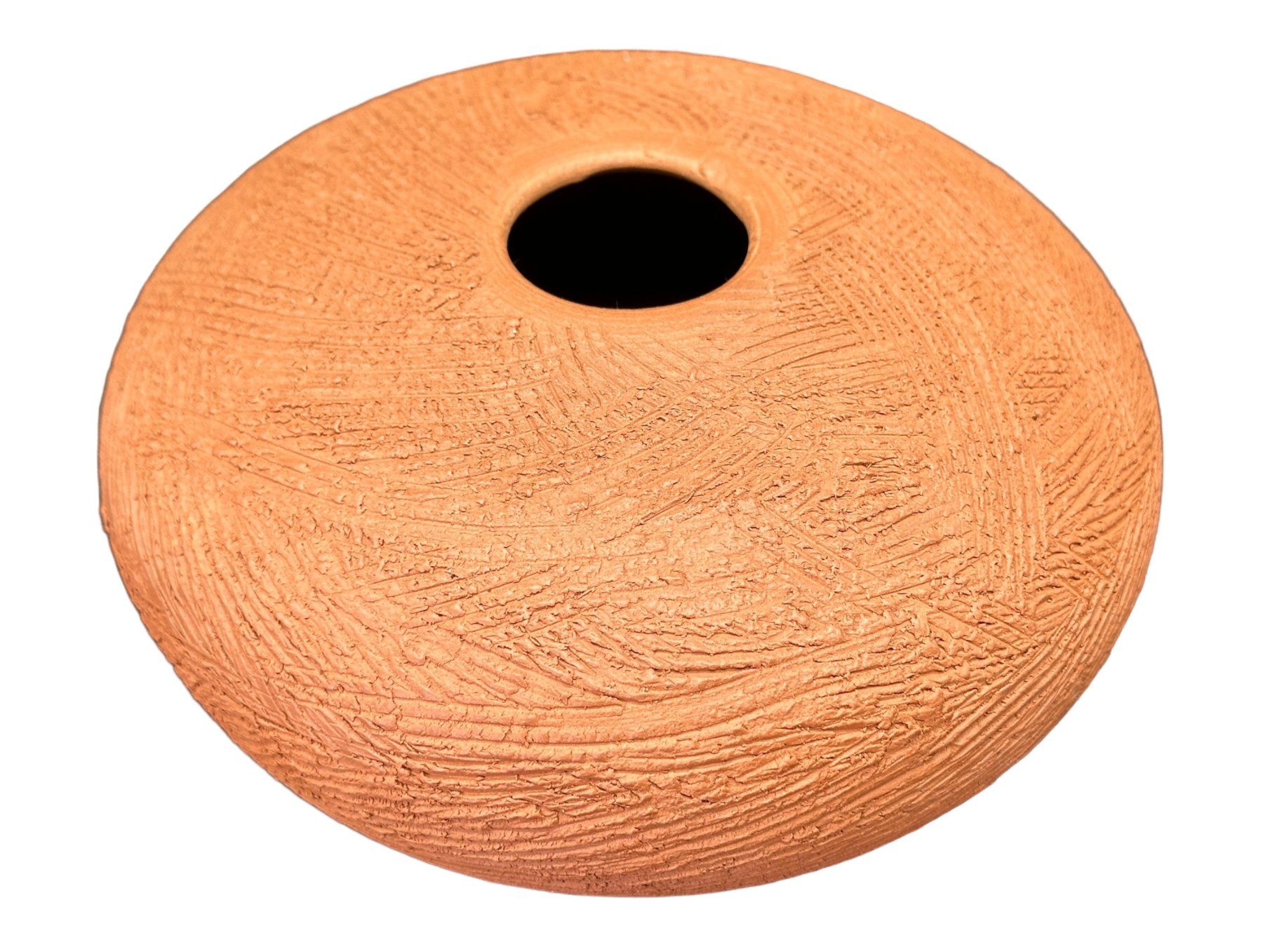 Vasi & Recipienti: Superbe vase en terre cuite texturée, signé – Usato da Morges venduto da deco.vintage 5