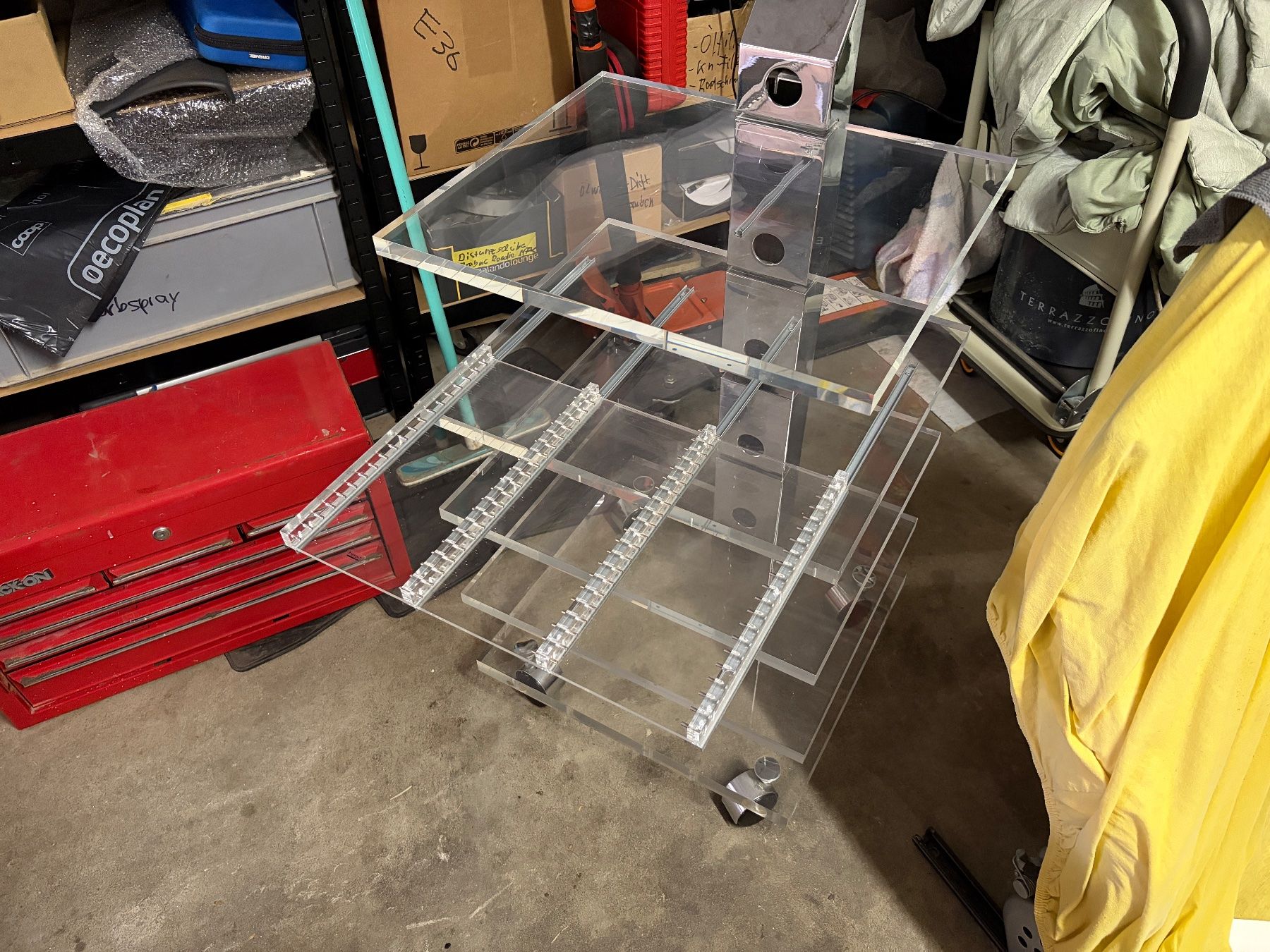 Wandhalterungen: Acryl Hifi Rack – Gebraucht aus Turbenthal von Steffla 1