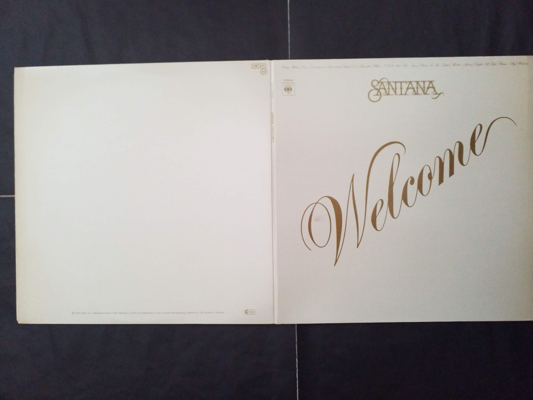 Dischi in vinile: SANTANA,  welcome - RE 1977  - NEW - – Nuovo (secondo la descrizione) da Yverdon-les-Bains venduto da Jacotreut 1