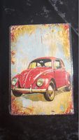 Nostalgie Blechschild VW Käfer - ein echter Hingucker!