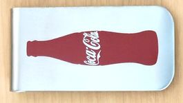 Coca-Cola Notengeld-Halter  (03) ohne die Banknote
