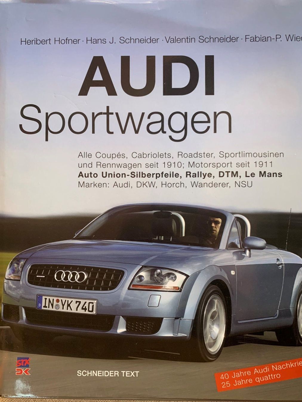 Libri: Audi Sportwagen - cooles Buch – Usato da Volketswil venduto da zwitsch33