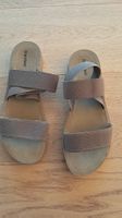 Sandalen Graceland beige elastisch Grösse 40 gut erhalten