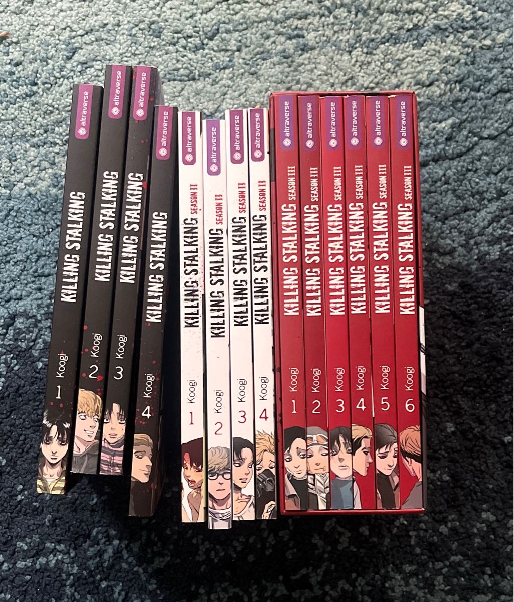 Fumetti: Killing Stalking, Seasons 1,2&3 – Usato da Zürich venduto da nic_7gfx