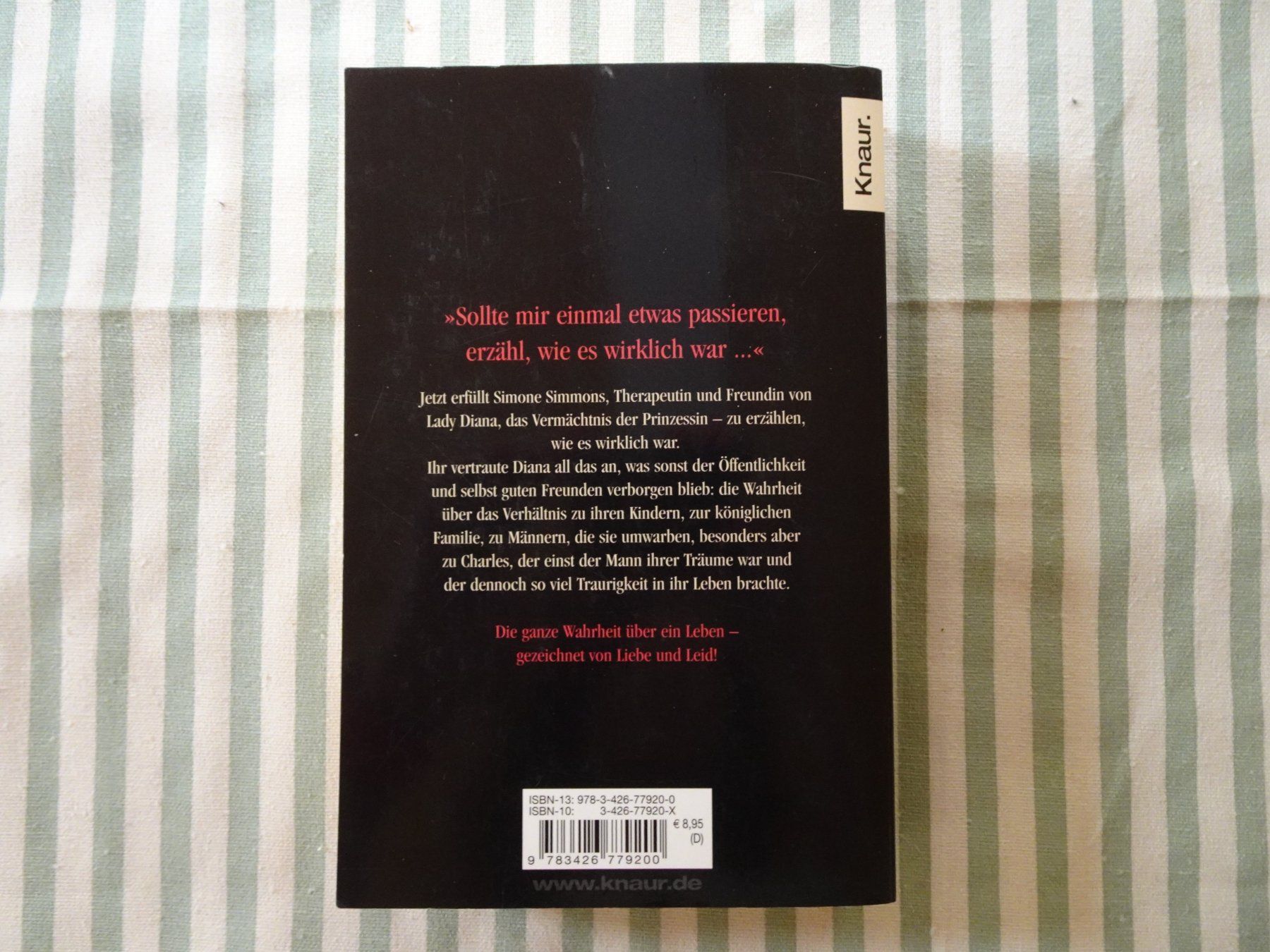 Libri: Simone Simons - DIANA - Worte des Herzens - B916 – Usato da Küssnacht am Rigi venduto da Bookslove-Divers 1