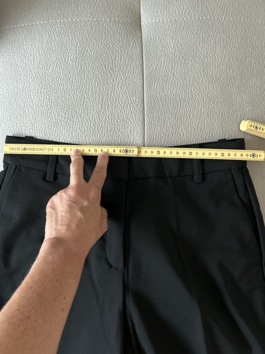 Pantaloni: Anzugshose von Chicoree, Grösse M, schwarz – Nuovo (secondo la descrizione) da Erlinsbach SO venduto da hallon480 5