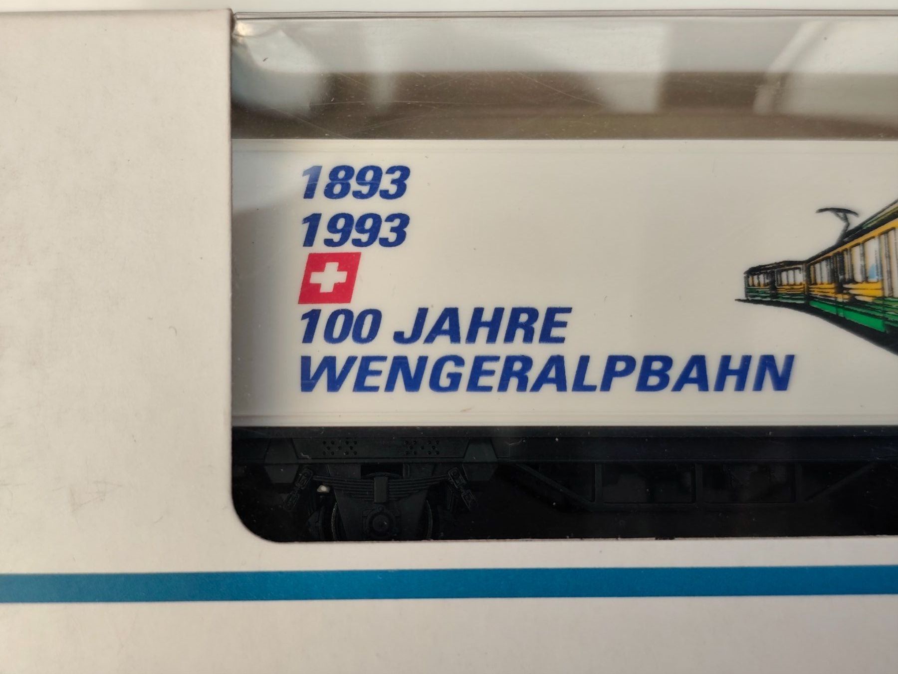 Märklin Modelleisenbahnen: Containerwagen "Wengeralpbahn" der SBB von Màrklin H0, WS – Neu und originalverpackt aus La Chaux-de-Fonds von Kat2019 1