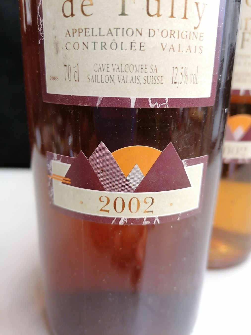 Vino: 2 BOUTEILLES DÔLE BLANCHE DE FULLY 2002 – Nuovo (secondo la descrizione) da Genève venduto da Leboucheoreilles 4