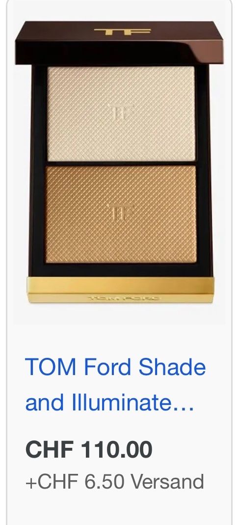 Tom Ford Make-up: TOM FORD Duo Highlighter NP. 110.- – Nuovo (secondo la descrizione) da Rüfenacht BE venduto da Milena_1 1