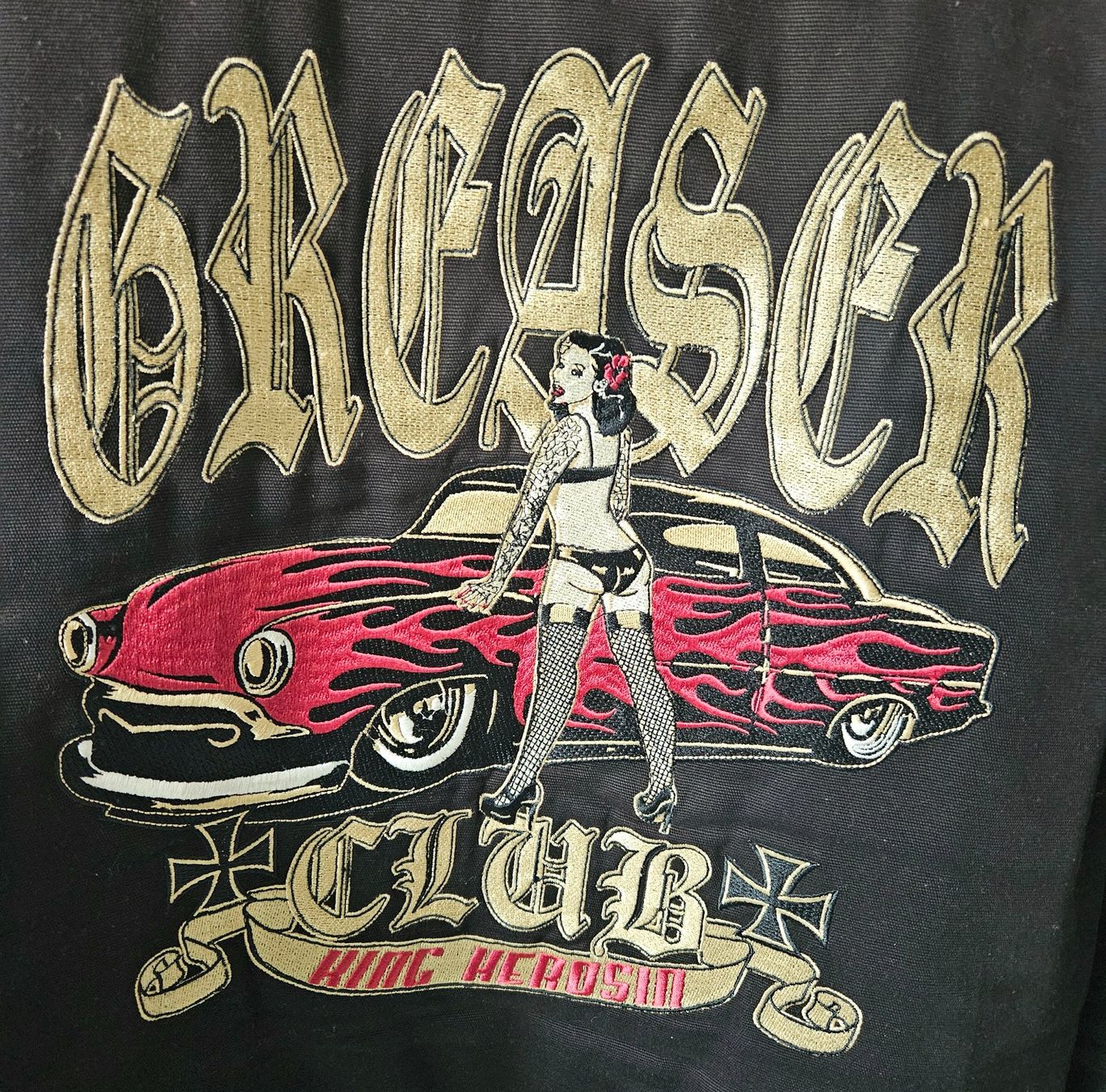 Jacken: Rockabilly King Kerosin Worker Jacke Greaser – Gebraucht aus Liebefeld von Straycats