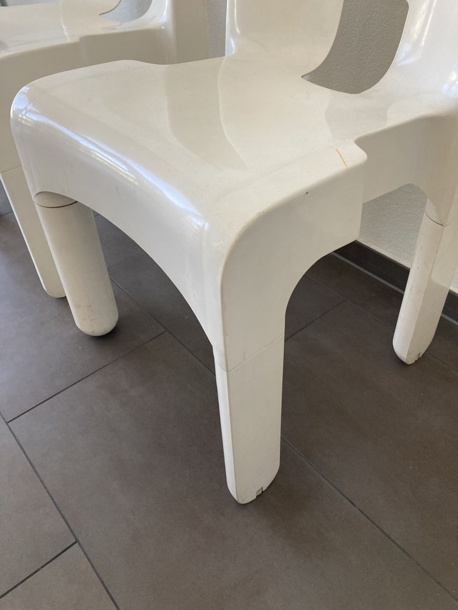 Kartell Sedie: Joe colombo 860 chair (2ea) – Usato da Frauenfeld venduto da bybong 5