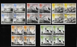 SATZ UNESCO WELTERBE SCHWEIZ 2003 VIERERBLOCK ERSTTAG