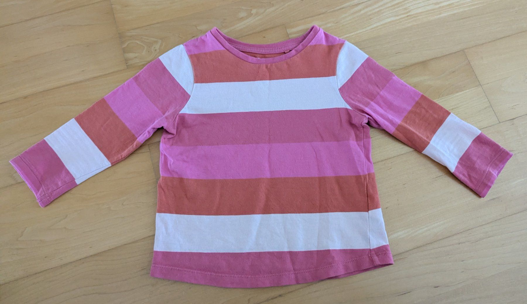 Camicette, T-shirt & Top: Langarmshirt Basics gestreift Grösse 12-18M – Usato da Uster venduto da petches