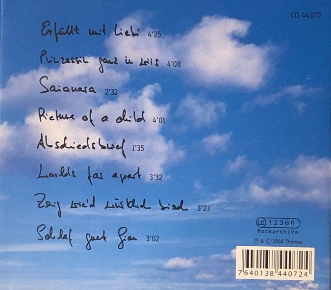 CD: Thomas Goetti - Es paar Lieder – Usato da Grüningen venduto da azulverde 1