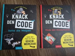 Knack den Code, Rätselbücher, Team Schnauze, ab 9 J. NEU