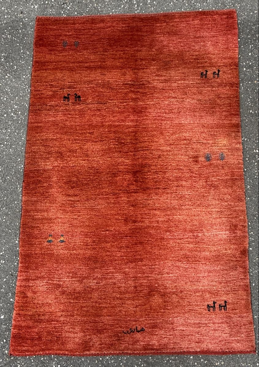 Gabbeh Teppiche: Wunderschöner Perserteppich Gabbeh 185x116.cm – Gebraucht aus Sempach von Star7 1