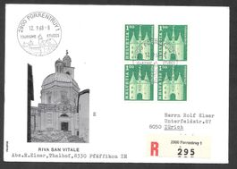 R-FDC 422 Viererblock Porrentruy ET Porrentruy 12.9.1968