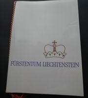 Fürstentum Liechtenstein Broschüre mit Sondermarken
