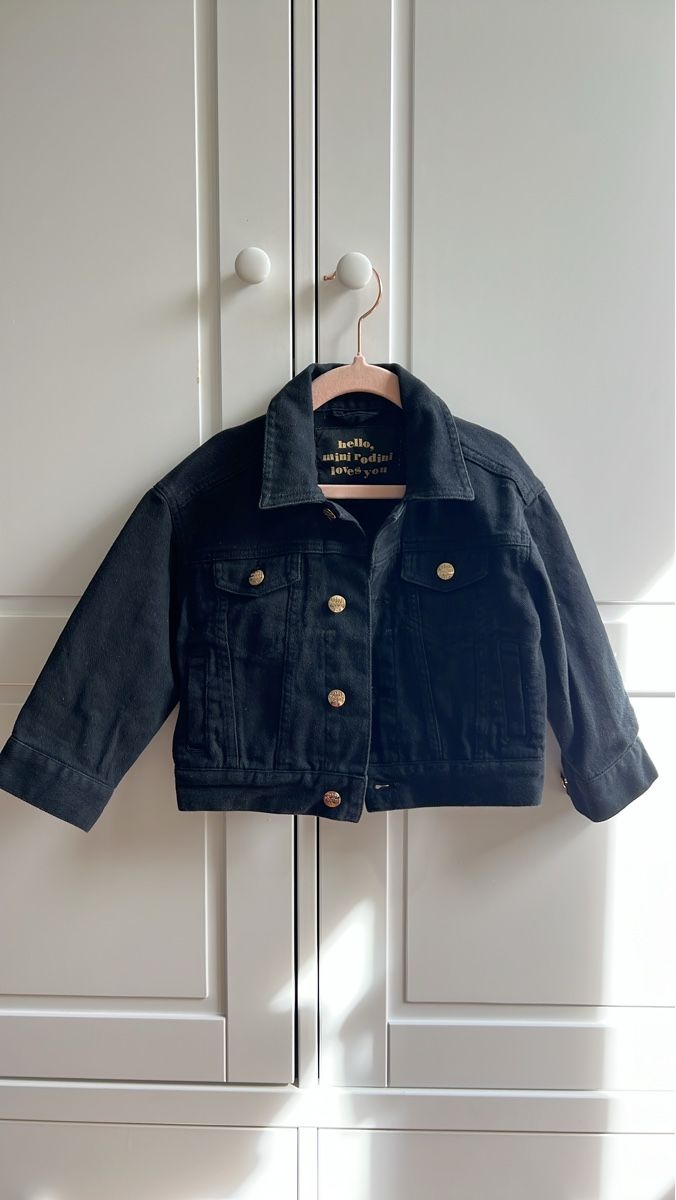 Mini Rodini Jacken & Mäntel: Mini Rodini denim jacke - 92-98cm  – Gebraucht aus Adliswil von youngbee