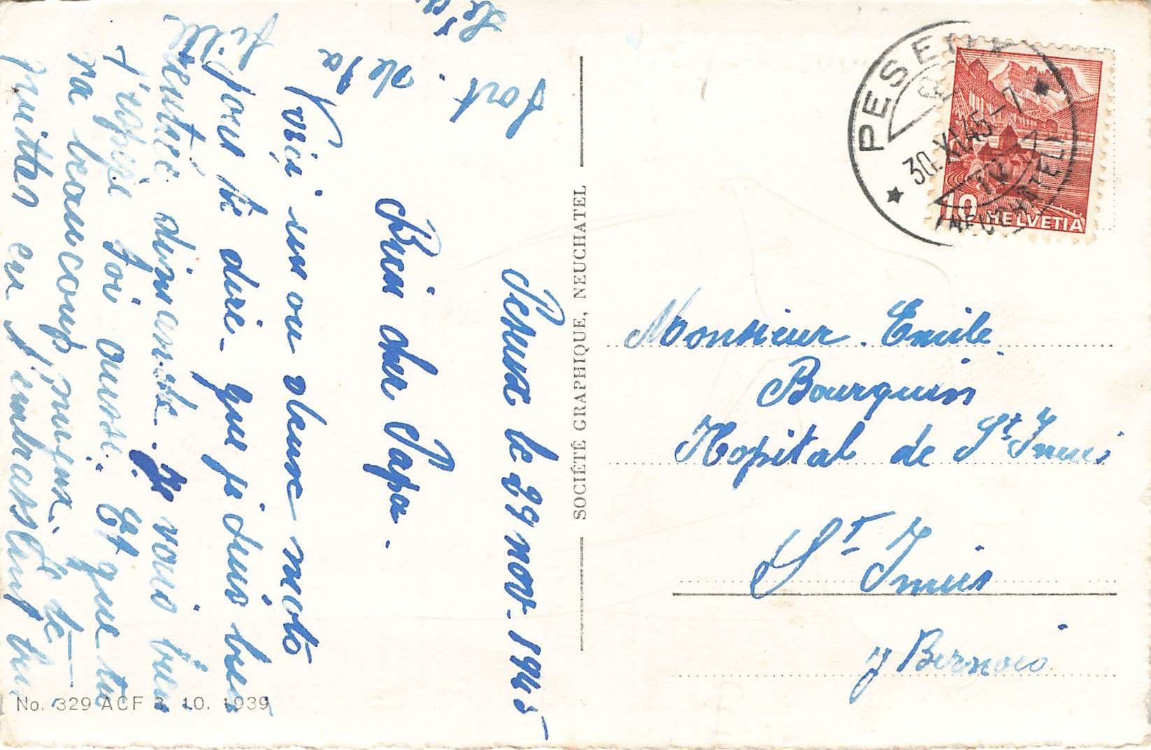 Cartoline postali: Peseux tram Straßenbahnen – Usato da Biasca venduto da Blenio71 1