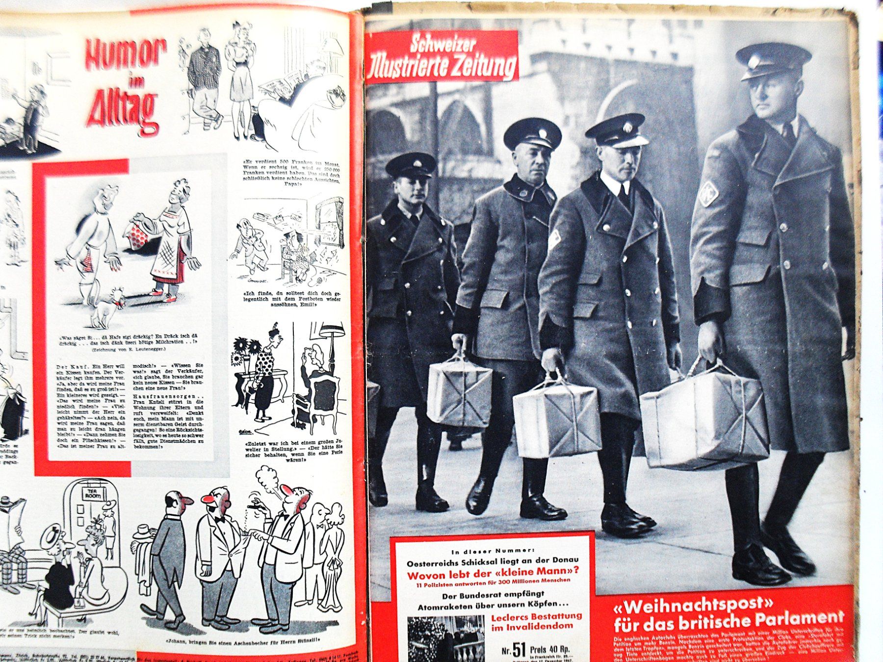 Zeitschriften & Magazine: SCHWEIZER ILLUSTRIERTE 1947 – Gebraucht aus zuerich von Ocean99 5