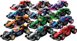 Lego 71049 F1 Rennwagen Set 12 Fahrzeuge komplettes Set