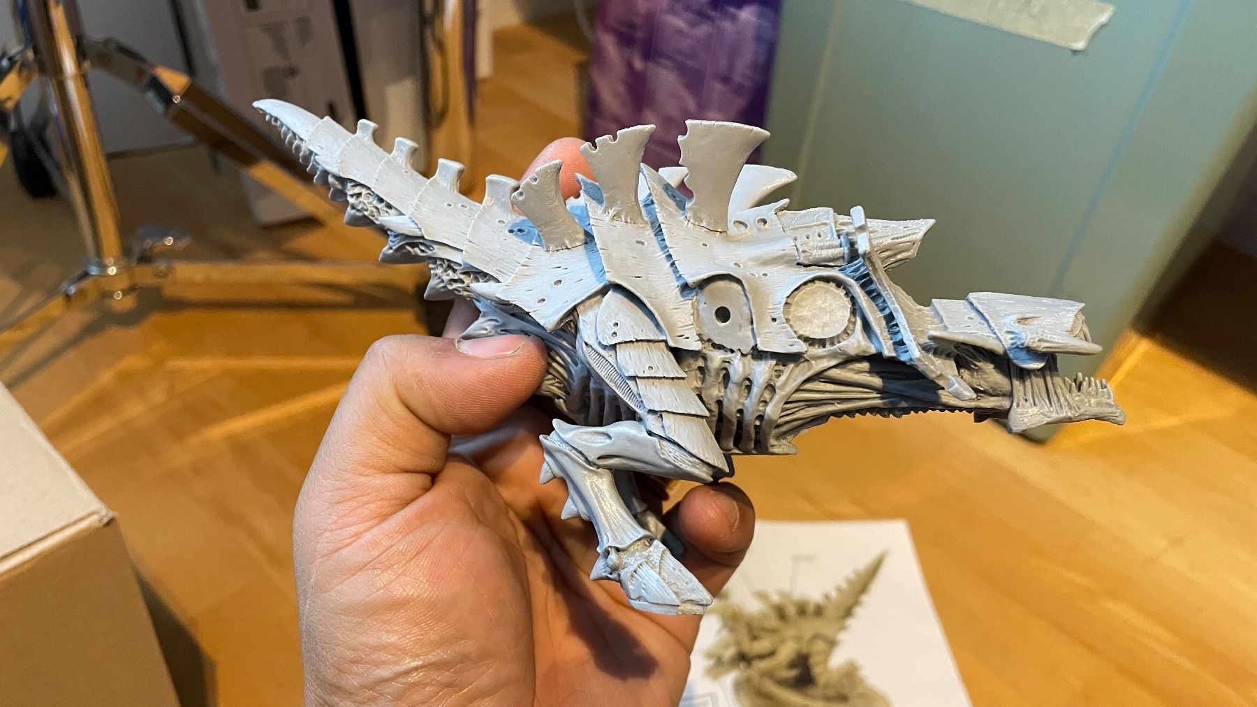 Kit di modellismo & Modellini statici: Warhammer 40000 scythed heirodule tyranid – Nuovo (secondo la descrizione) da Hergiswil NW venduto da opi_san 1