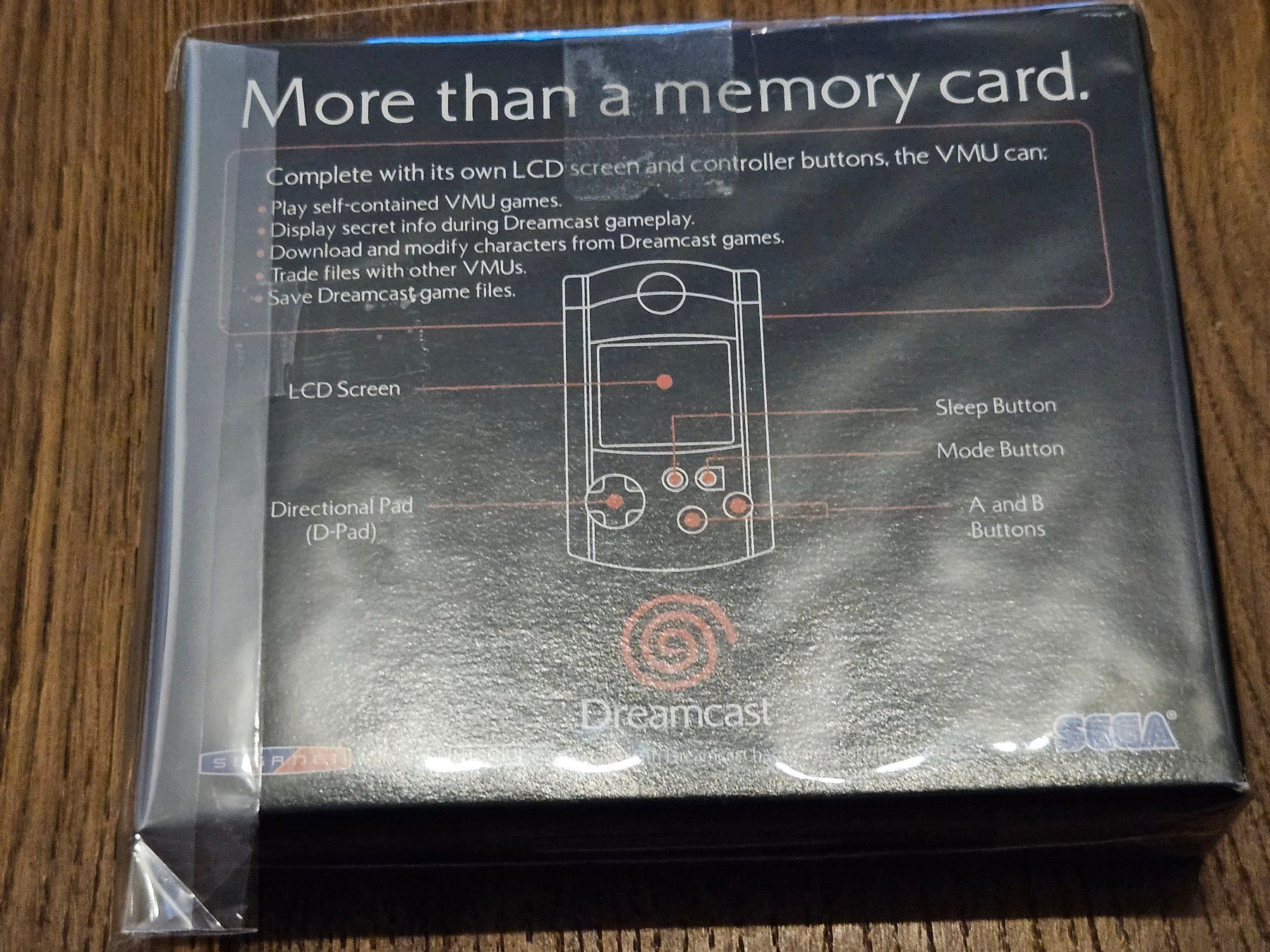 Sega Giochi: Sega Dreamcast Memory Unit OVP Neu – Usato da Hindelbank venduto da GameBoy1981 1