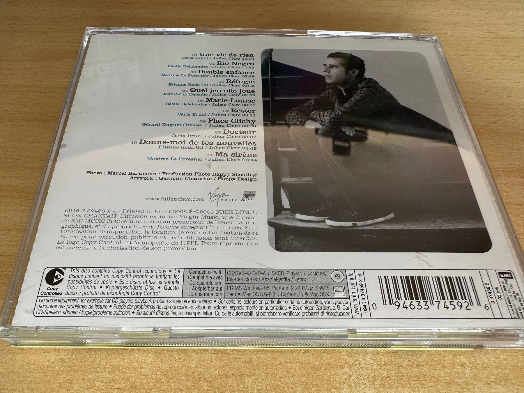 CD: Julien Clerc – Double Enfance – Usato da Rikon im Tösstal venduto da Alpenmutz 1