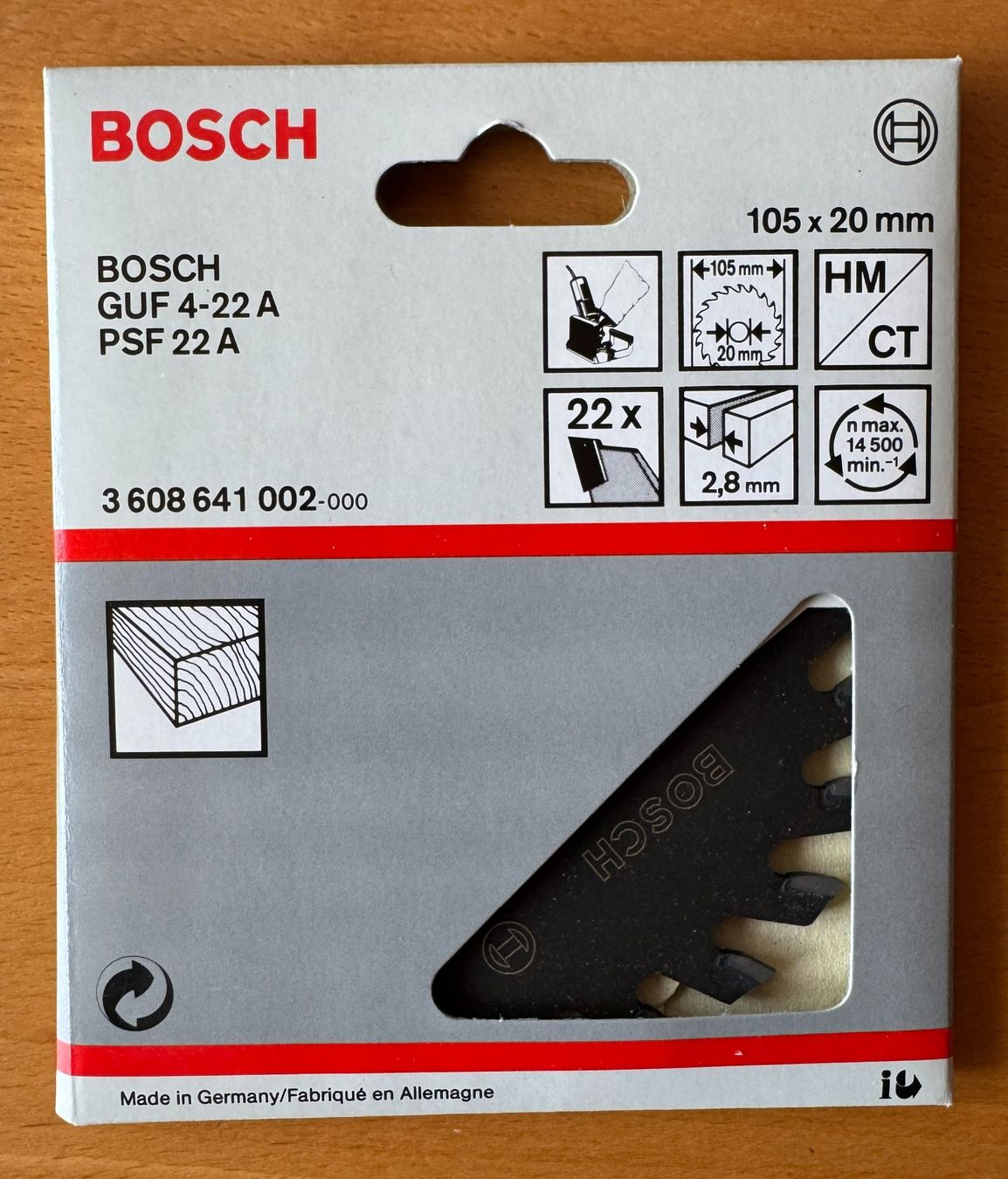 Bosch Alle Werkzeuge: Scheibenfräser BOSCH – Neu und originalverpackt aus Deitingen von grappa46 5