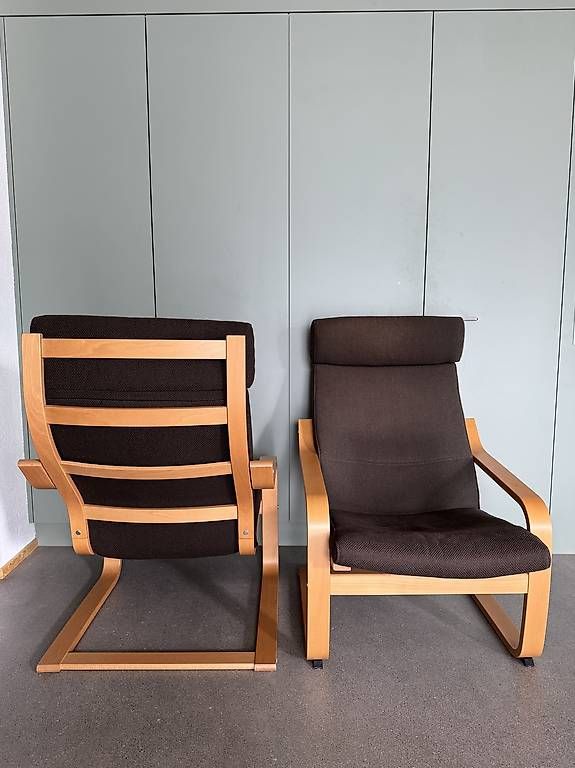 Fauteuils: Zwei Relaxsessel aus Holz – D'occasion à Grüsch par Fludome 1