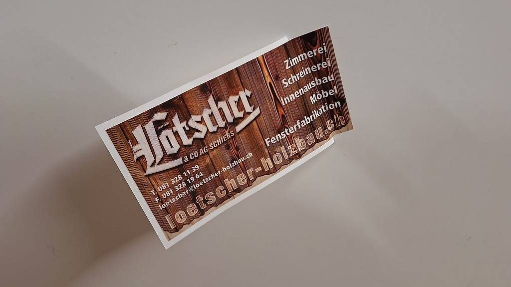 Fensterläden: neuer Fensterladen, massive Eichenplatte – Neu (gemäss Beschreibung) aus Schiers von Birnel5 2