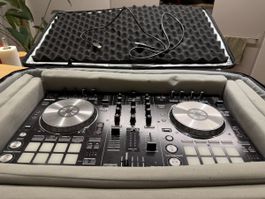 DJ-Set KRK 6 Boxen, Pioneer DDJ-SR, UDG Tasche