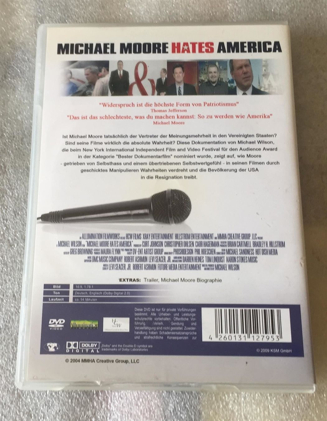 Tutti i DVDs: "Michael Moore Hates America" Michael Wilson Documentary DVD – Nuovo (secondo la descrizione) da Genève venduto da Cockattoo 1